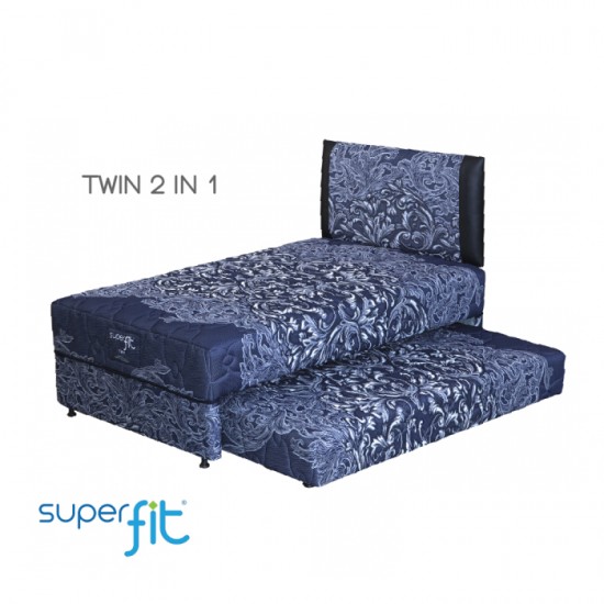 Springbed Super Fit Twin 2in1