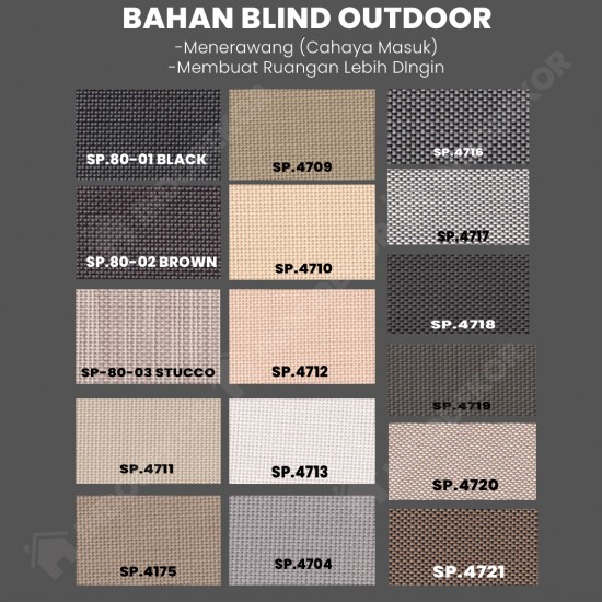 Roller Blind Outdoor