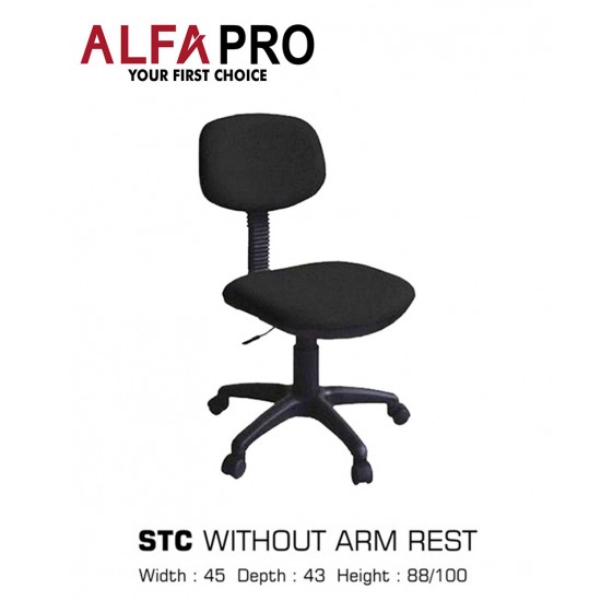 Kursi Kantor STC WITHOUT ARM REST