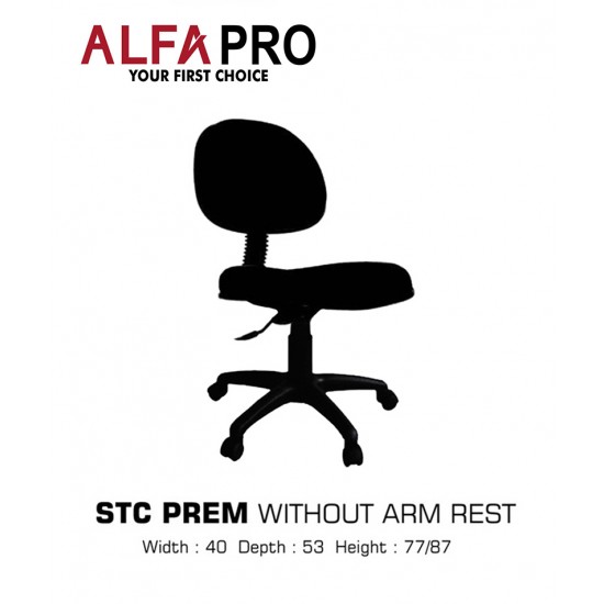 Kursi Kantor STC PREM WITHOUT ARM REST Kursi Kantor STC PREM WITHOUT ARM REST
