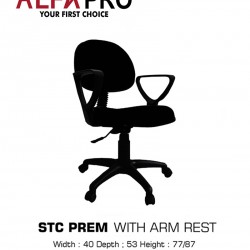 Kursi Kantor STC PREM WITH ARM REST