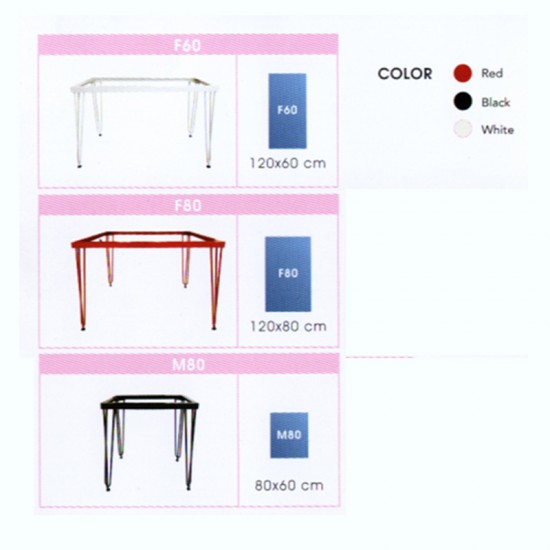 Meja Cafe NEWSTAR CT - 403 M80