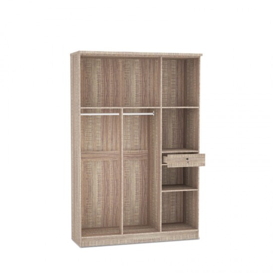 Lemari Kayu Tiga Pintu Olympic -  ALPHIN 3P