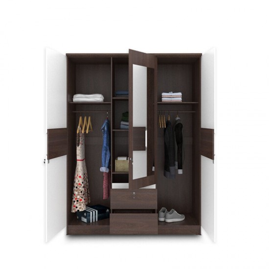 Lemari Kayu Tiga Pintu Olympic - IZUNA 3P