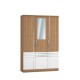 Lemari Kayu Tiga Pintu Olympic -  LATTE 3P