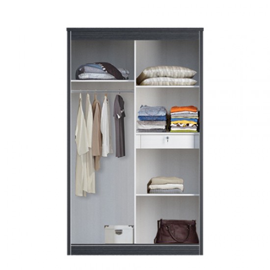 lemari Pakaian Dua Pintu - Siantano LP 283 SL