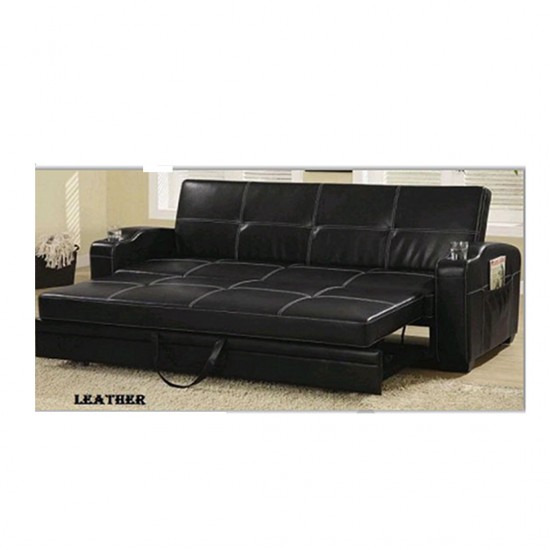 SOFA BED LEATHER