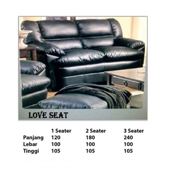 SOFA KLASIK LOVE SEAT 1 SEAT