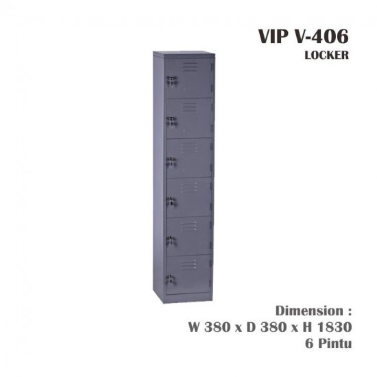 Loker 6 Pintu VIP - V 406