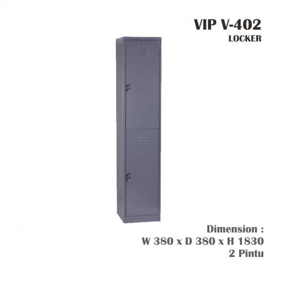 Loker 2 Pintu VIP - V 402